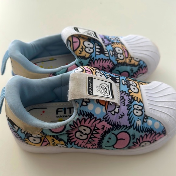 Adidas X Kevin Lyons Superstar 360 C Little Kids Shoes - Picture 4 of 12